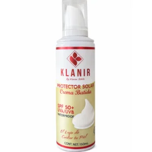 PROTECTOR SOLAR – CREMA BATIDA SPF 50+ UVA/UVB (AEROSOL)