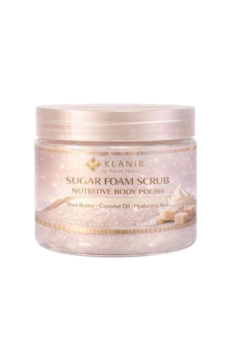 SUGAR FOAM SCRUB – NUTRITIVE BODY POLISH